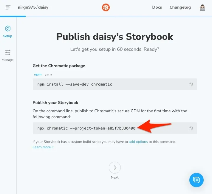 Chromatic API Key Chromatic API Key