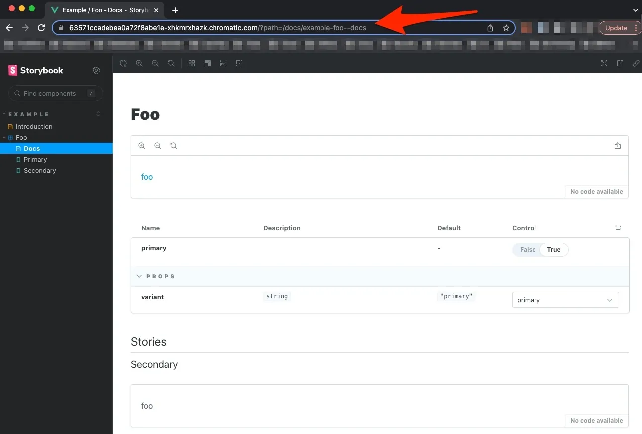 Storybook hosting on Chromatic Storybook hosting on Chromatic